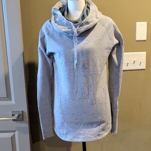 Lucy Heathered Gray Hoodie